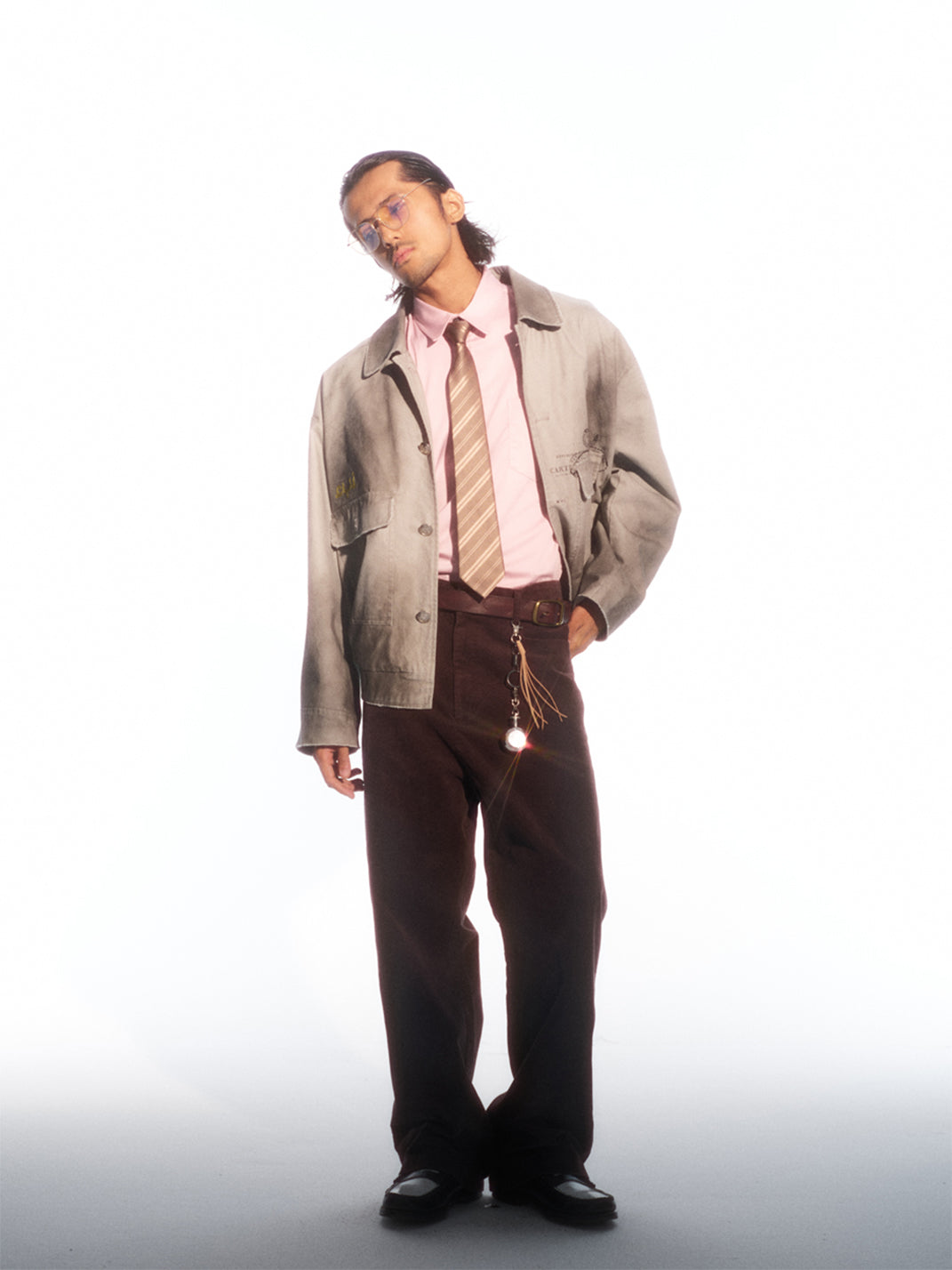 TREclub | Brown Waffle Corduroy Trousers - PSYLOS 1, TREclub | Brown Waffle Corduroy Trousers, Pants, TREclub•JAPAN, PSYLOS 1